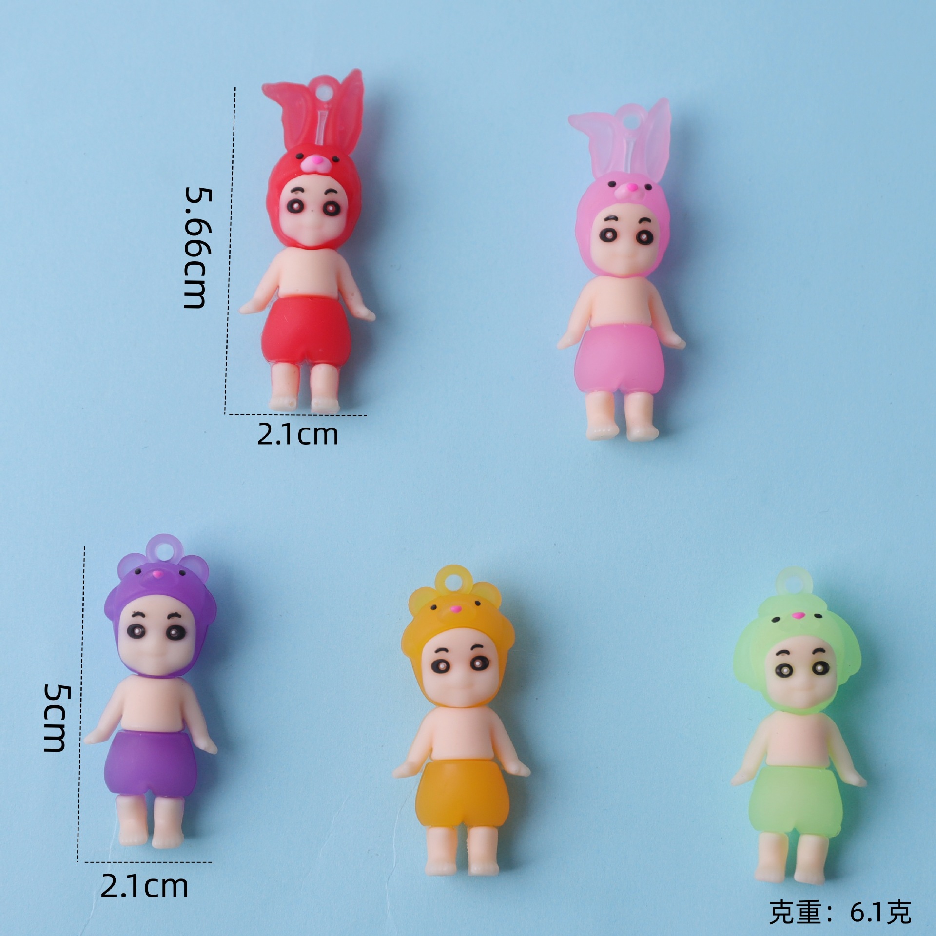 Inventario de tienda de ángel bebé llavero muñeca dulce dulce serie de genio accesorios colgantes de bolsas escolares image 5