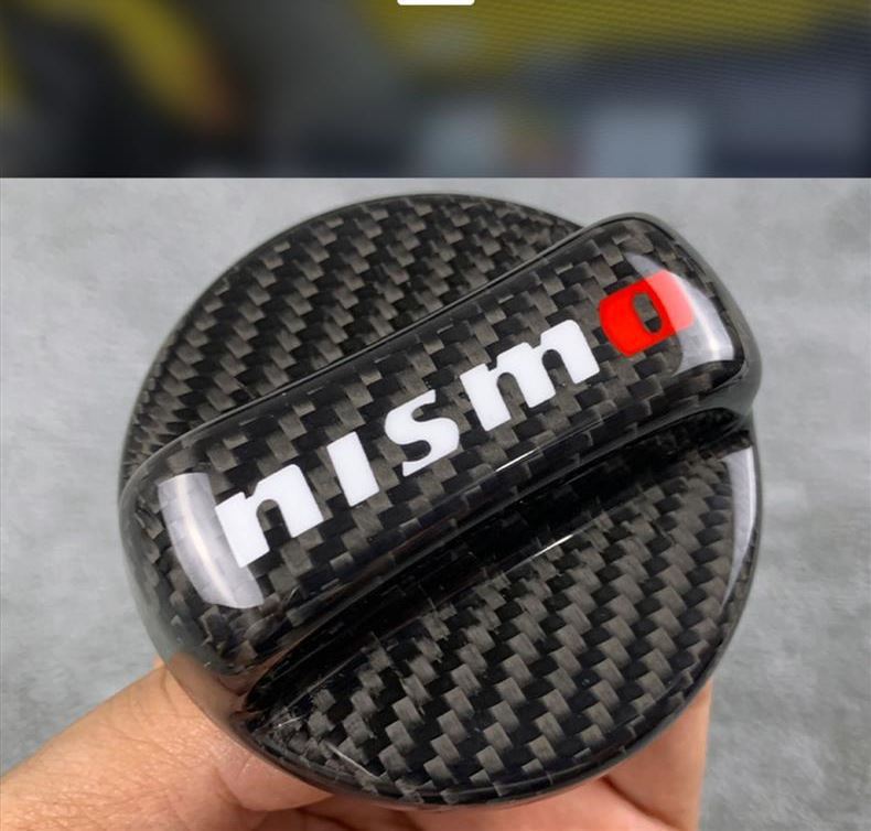 Suitable for Nissan Sylphy, Teana, Patrol, Tiida, Gtr350370Z, Qashqai, Bluebird, X-Trail Fuel Tank Cap Carbon Fiber