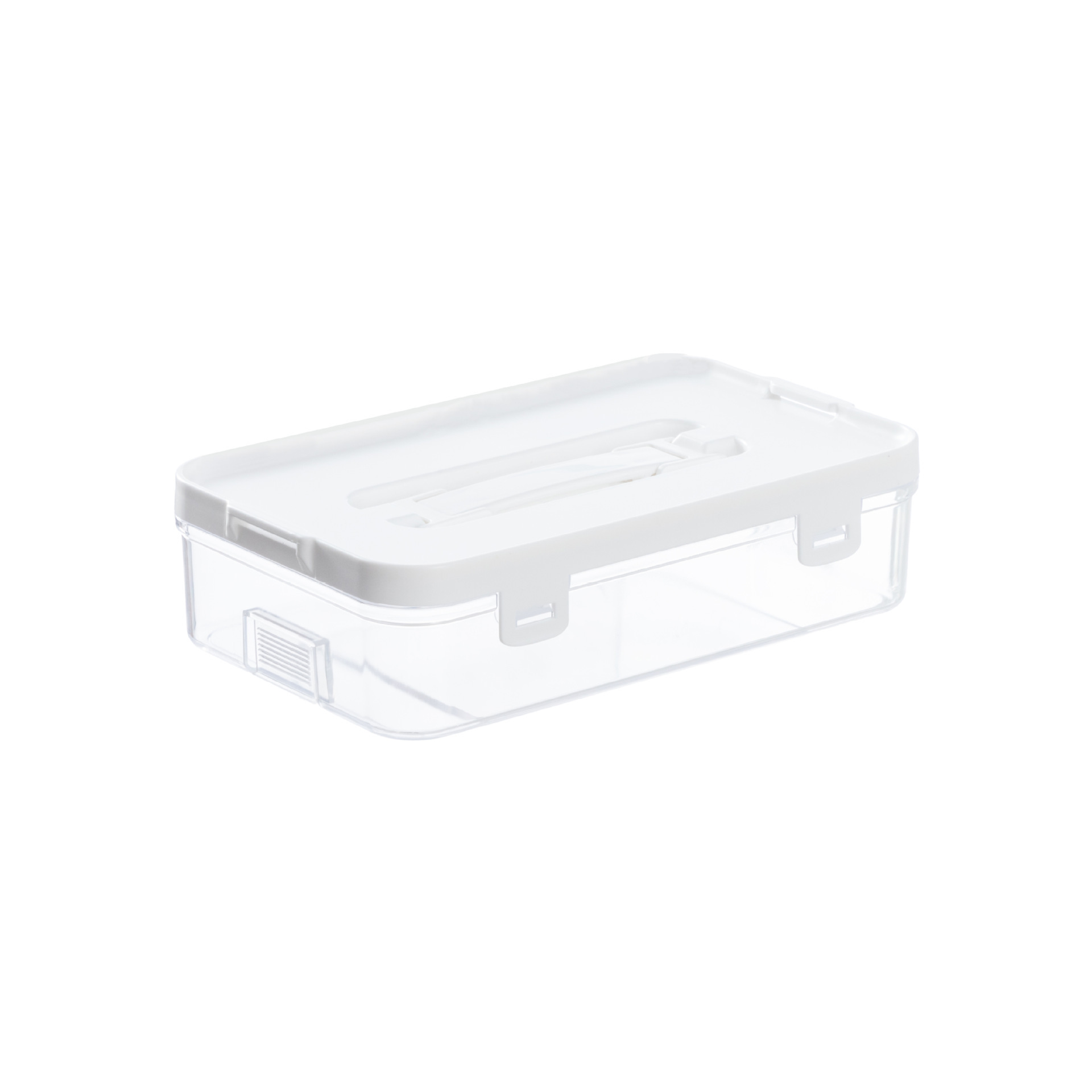 Caja de almacenamiento transparente de escritorio, caja de almacenamiento apilada de papelería, caja de almacenamiento de necesidades diarias, caja de almacenamiento multifuncional