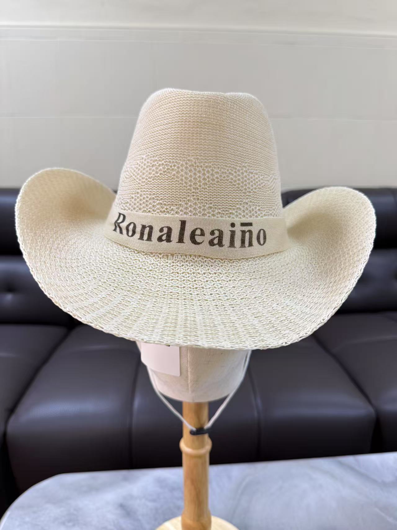 Verano vaquero occidental sombrero de playa sombrero de sol para viajar sombrero de jersey sombrero de punto viento neutro