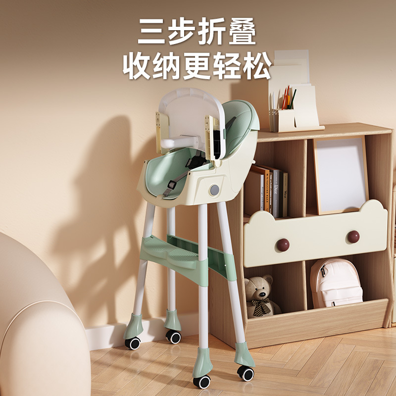 Bebé comedor Silla de comedor multifuncional plegable Silla de Bebé Hogar portátil bebé mesa de comedor asiento niños mesa de comedor