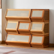 多层组合收纳柜家用多功能收纳储物柜简易柜子卧室落地客厅置物柜