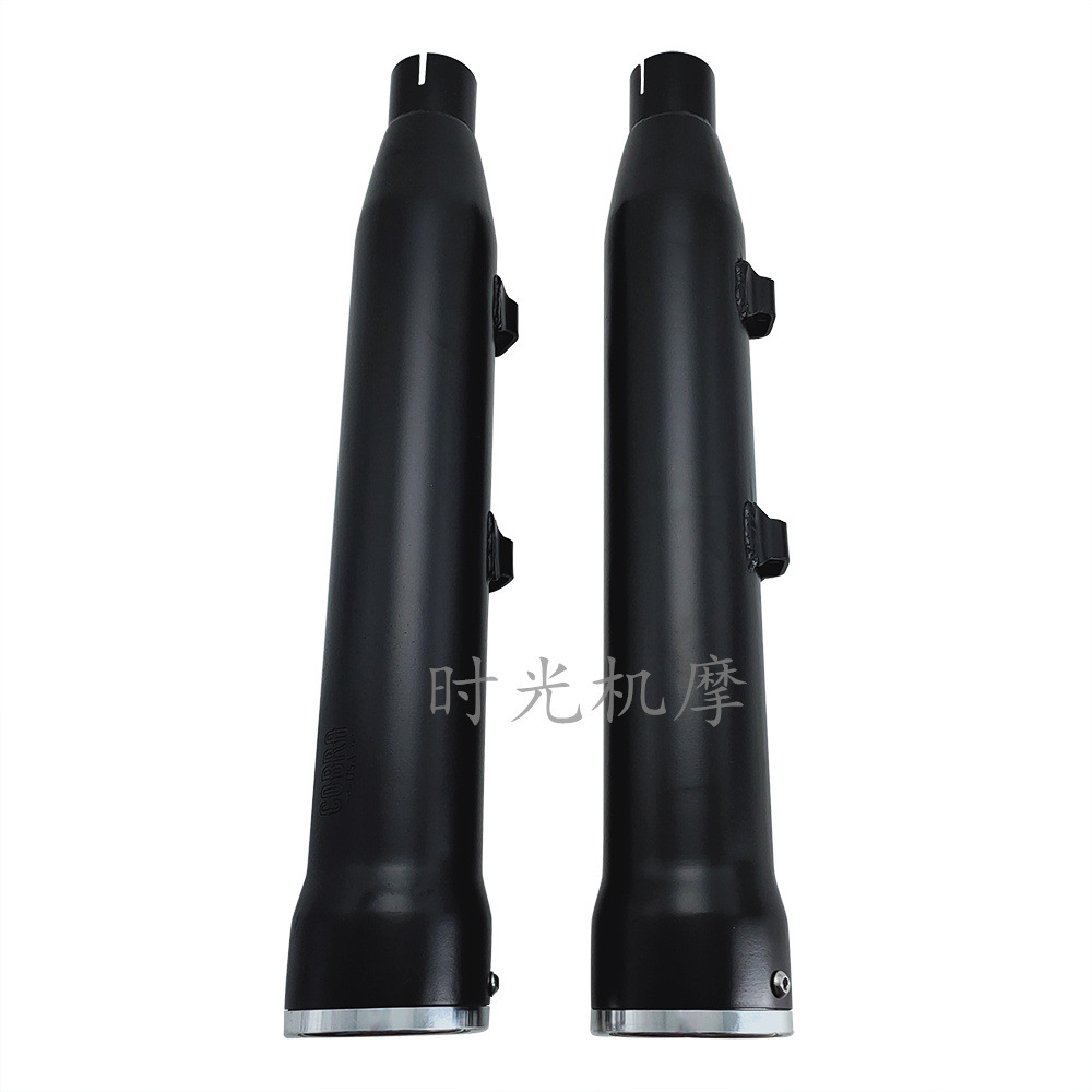 Applicable to Harley 883 1200 48 72 modified cobra exhaust modified low sound exhaust pipe tail section