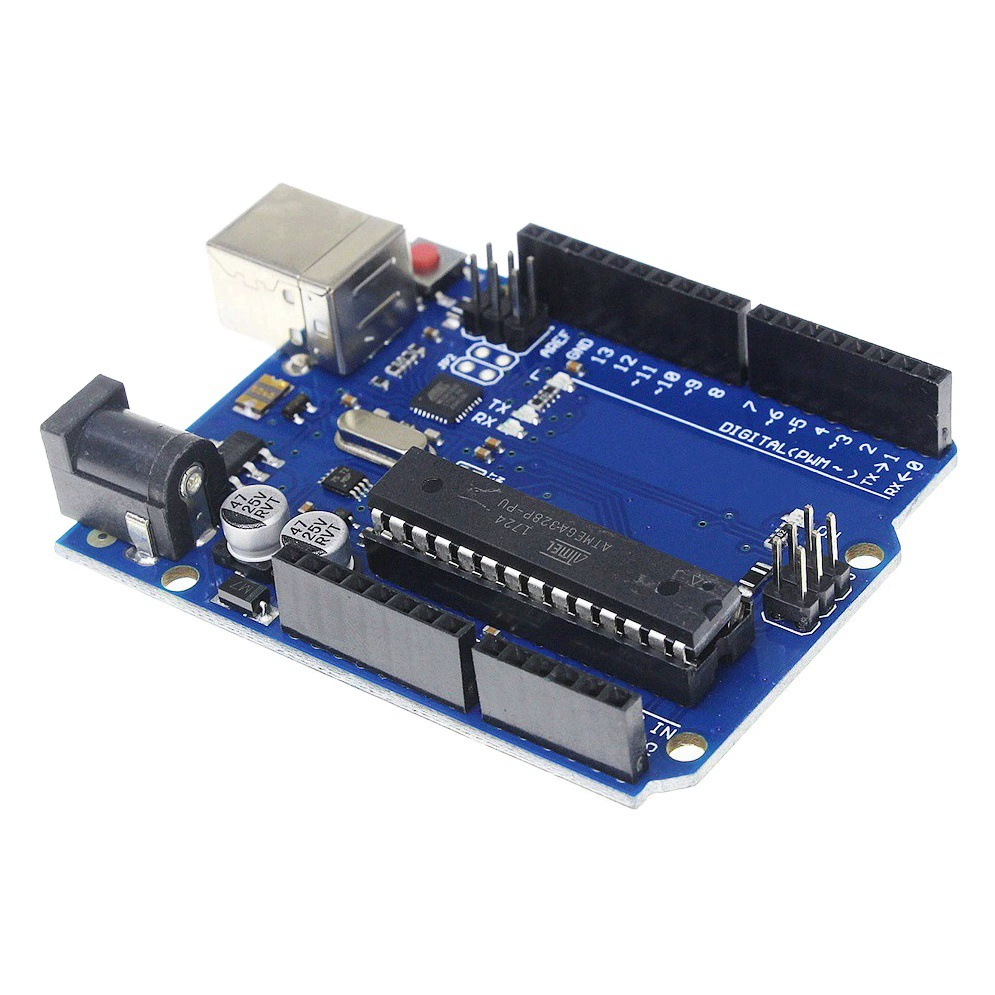 Для платы разработки UNO R3 официальная версия материнской платы UNO ATMEGA16U2 + MEGA328P с USB-кабелем