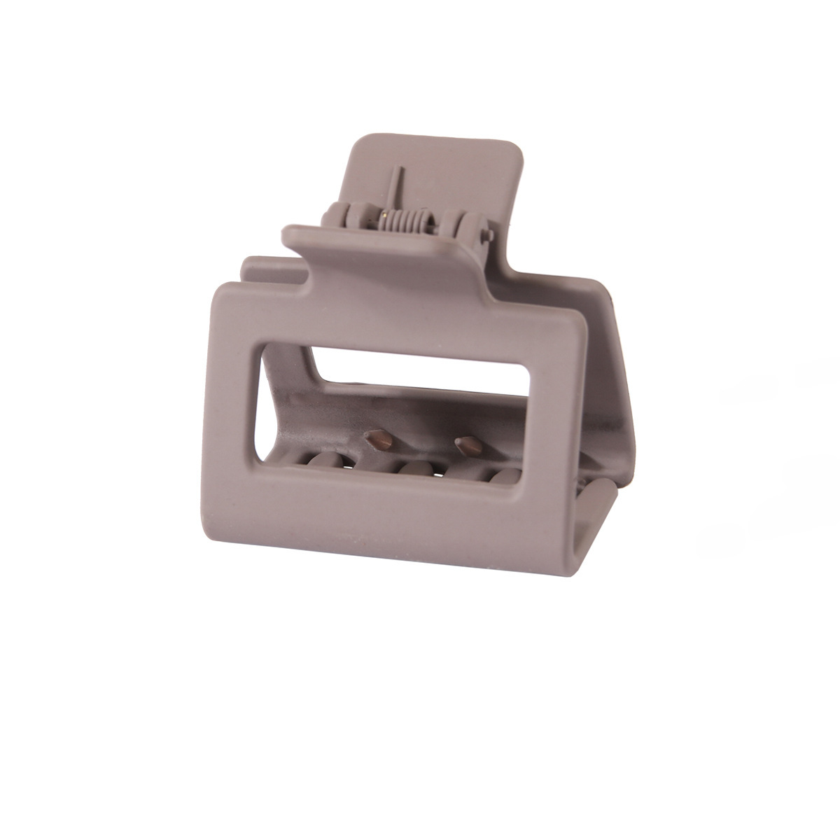 Guanyang PS material 5cm square matte grip clip cross-border  explosion hair claw clip with combination set_voghion.com