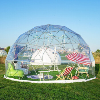 Star Hotel Tent Residence Fabricante de tiendas esféricas Wild Luxury Camping Scenic Spot Grassland Farmhouse Dome Star Room