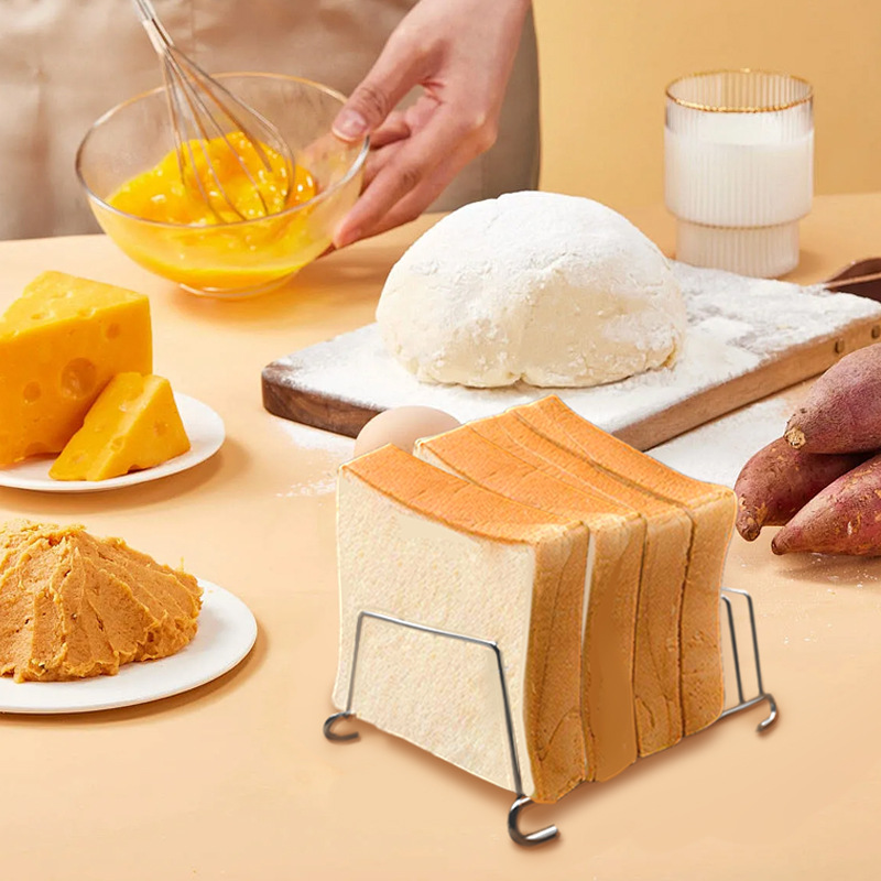 Acero inoxidable transfronterizo tostador de pan cocina doméstica freidora de pan horneado parrilla de horneado cuadrada parrilla de vapor