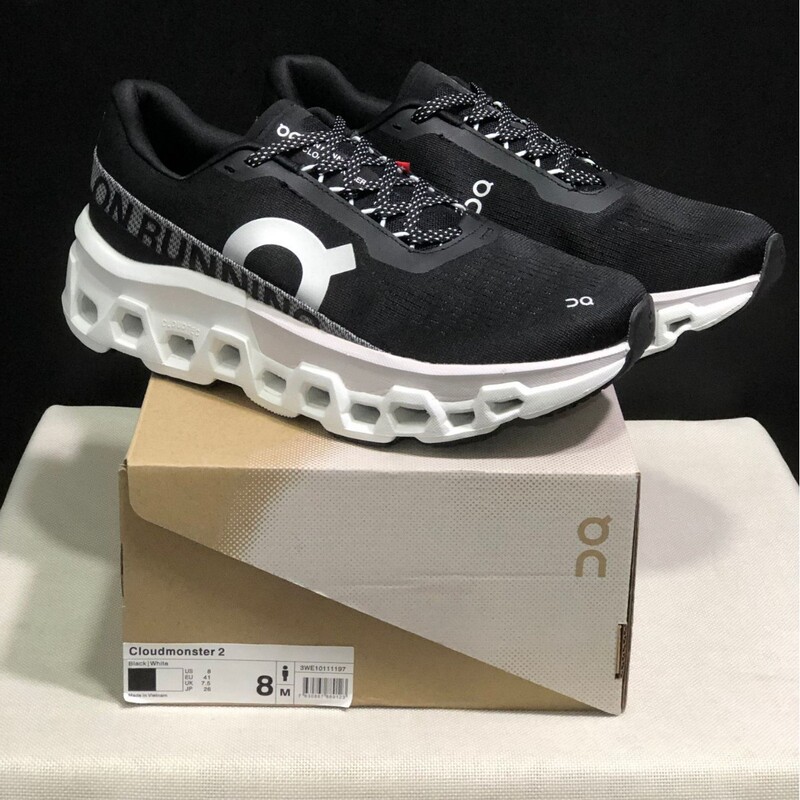 On Running Pure Original Cloudmonster 2 Comfortable Cushioning Men's and Women's Running Shoes Sports Shoes Trendyy Casual Shoes