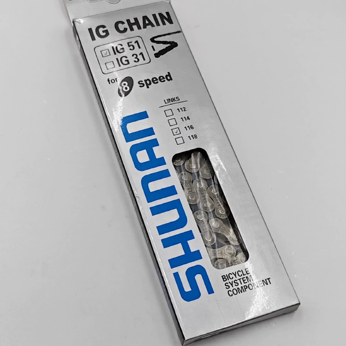 Шуньань Маунтин Велосипедная цепь с переменной скоростью 116 сект 8-ступенчатая велосипедная цепь шоссейный автомобиль 24-скоростная цепь