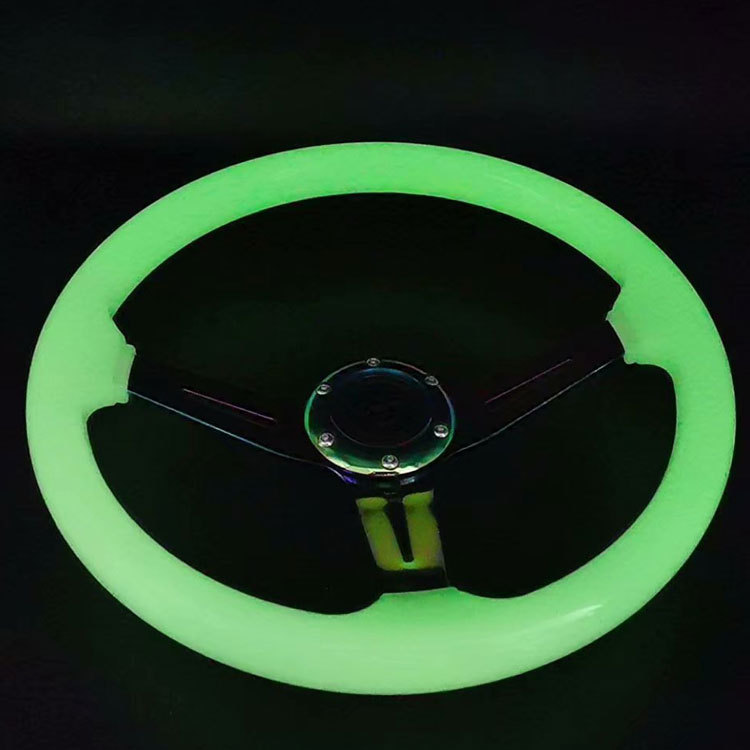 Steering wheel: Xuàncǎi Car Modified Acrylic - luminous
