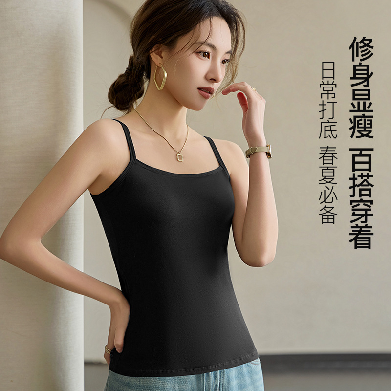 Nueva camisola de algodón desnuda para mujer