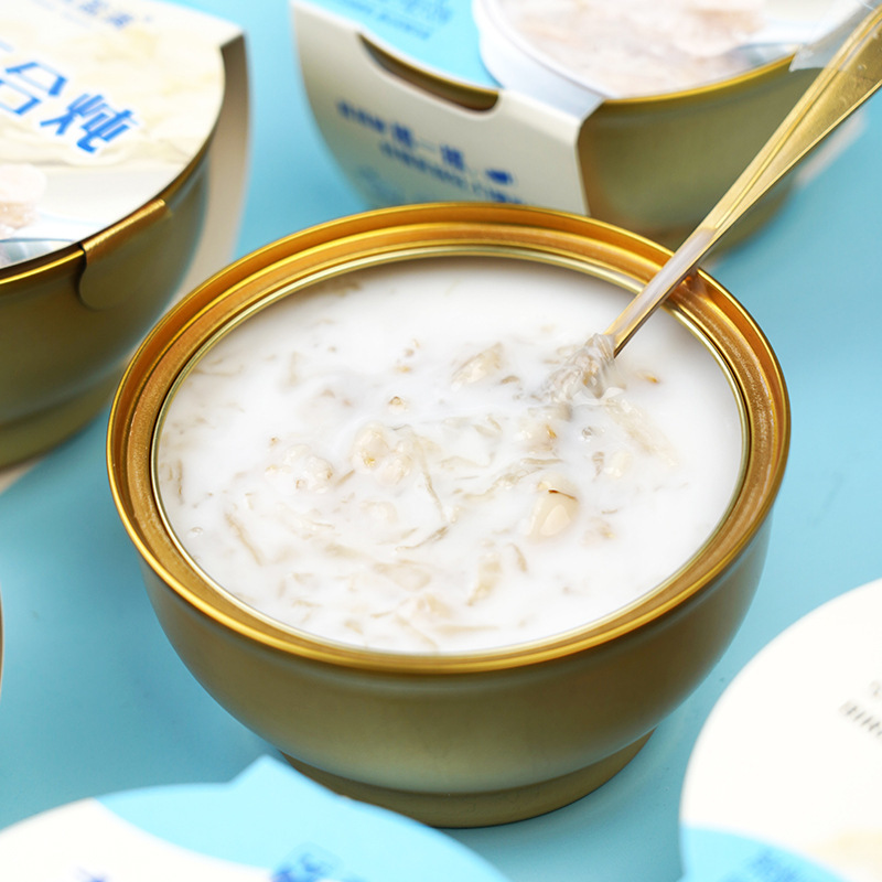ツバメの巣とユリの煮込み、調理不要のツバメの巣のお粥、雑穀のお粥、ツバメの巣のすぐに食べられるお粥、共同購入、直接発送可能、ロゴ入り|undefined