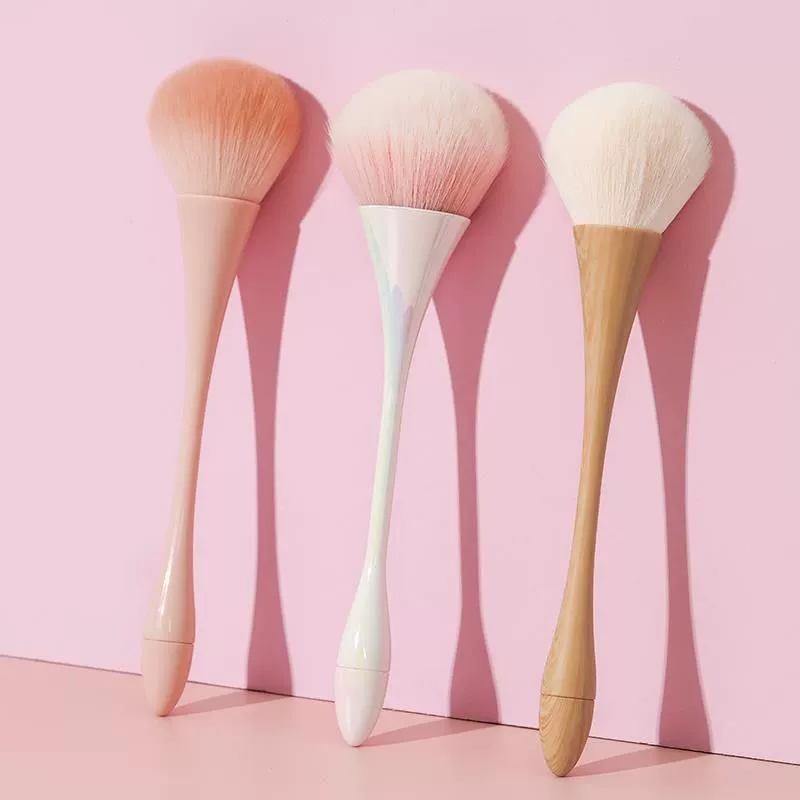 Loose Powder Brush, Extra Large Soft Bristle Fluffy Stippling Blush Brush, One Set of Makeup Brushes, Complete Set of Makeup Brushes