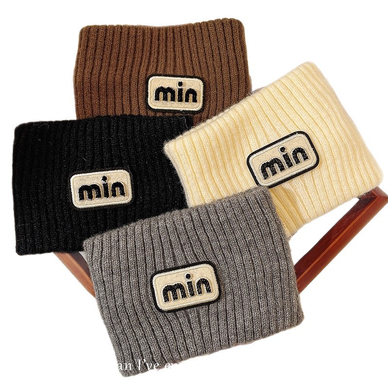 Octubre calentamiento de punto de mes correa de cabello de protección de la frente de mujer toallitas a prueba de viento de moda mes sombrero postparto sombrero de maternidad