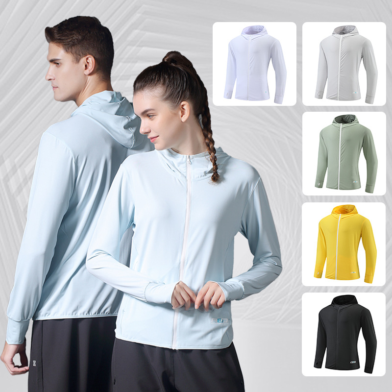 Felpa con cappuccio unisex ad alte prestazioni – Maglione leggero a maniche lunghe per palestra, corsa e abbigliamento casual (tessuto traspirante e traspirante)_voghion.com