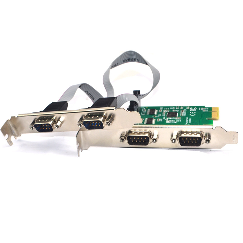 PCI-E���ڿ�pcieת4��2��1����RS232����4��9����չ������AX99100