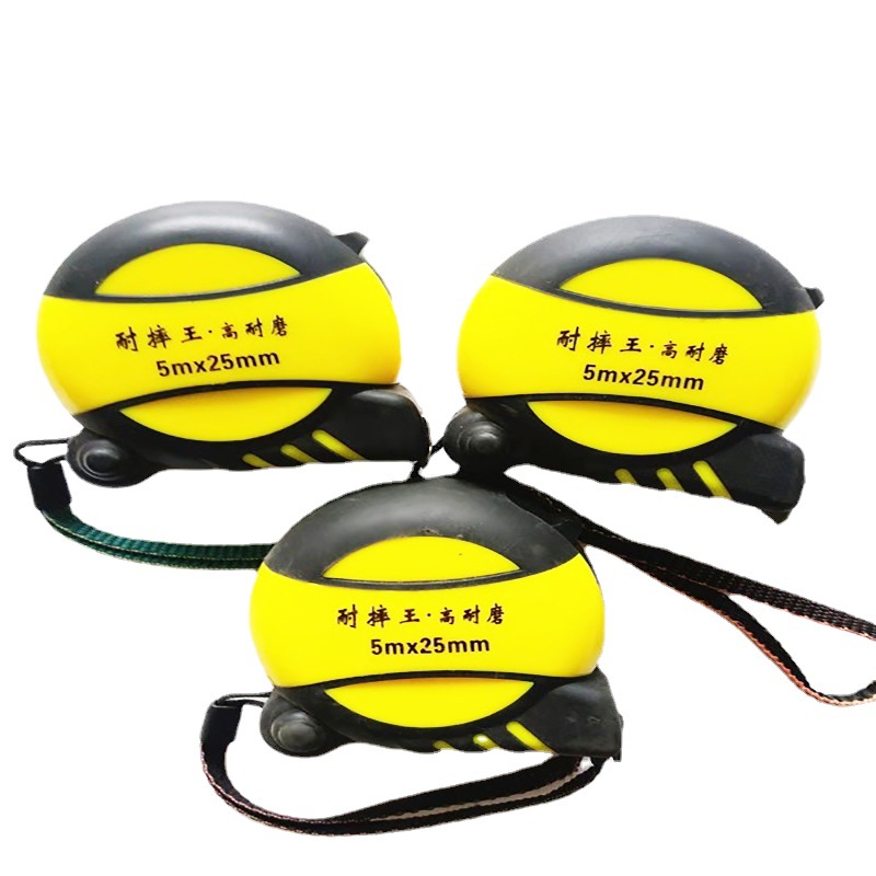 供应精品 带皮套5M钢卷尺 耐摔耐磨型优质卷尺高精准公制量尺