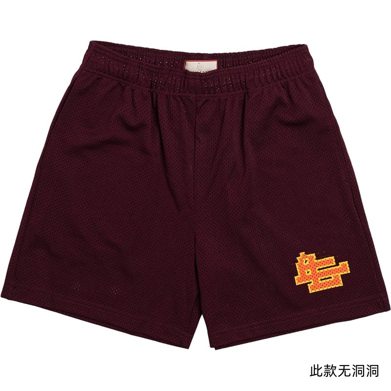 Pantalones deportivos estadounidenses para hombres y mujeres, pantalones de acondicionamiento de verano, pantalones de malla transpirables, sueltos, secos rápidos, pantalones de pareja.