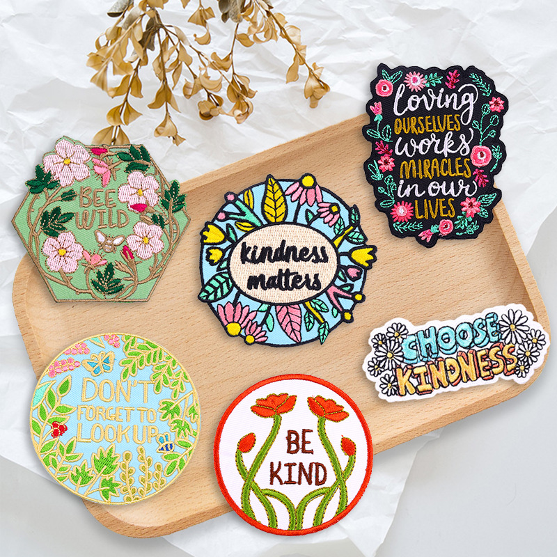 8g Weight Clothing Sticker Patches Classification 1 Piece Quantity Embroidery thread Material Letter Pattern Simple Style, Classic Style Style 1 Piece Simple Style Classic Style Letter Embroidery Thread Clothing Sticker Patches 无