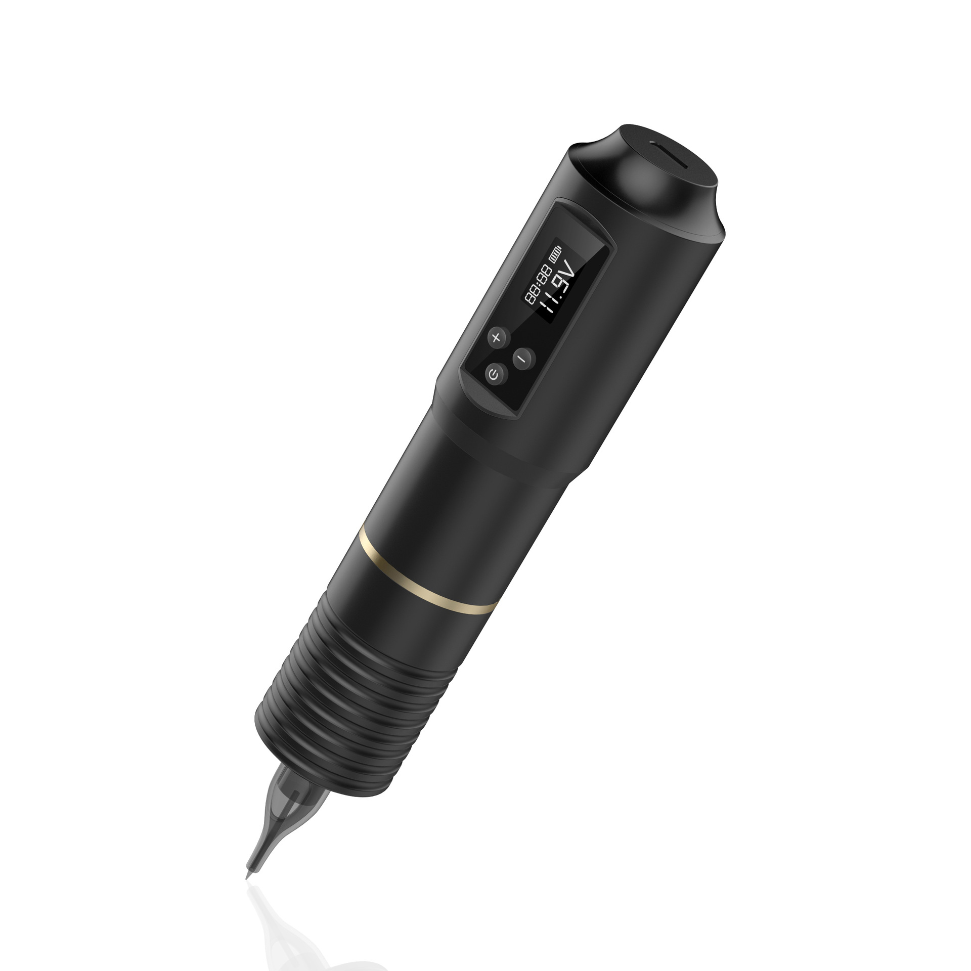 Tuffking máquina de tatuaje inalámbrica pluma de batería motor todo en uno pantalla de alta definición ajustable herramienta de tatuaje image 7