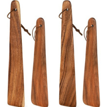 木质斜铲露营便携锅铲宝宝辅食平铲厨房木铲三角炒菜可悬挂木铲子