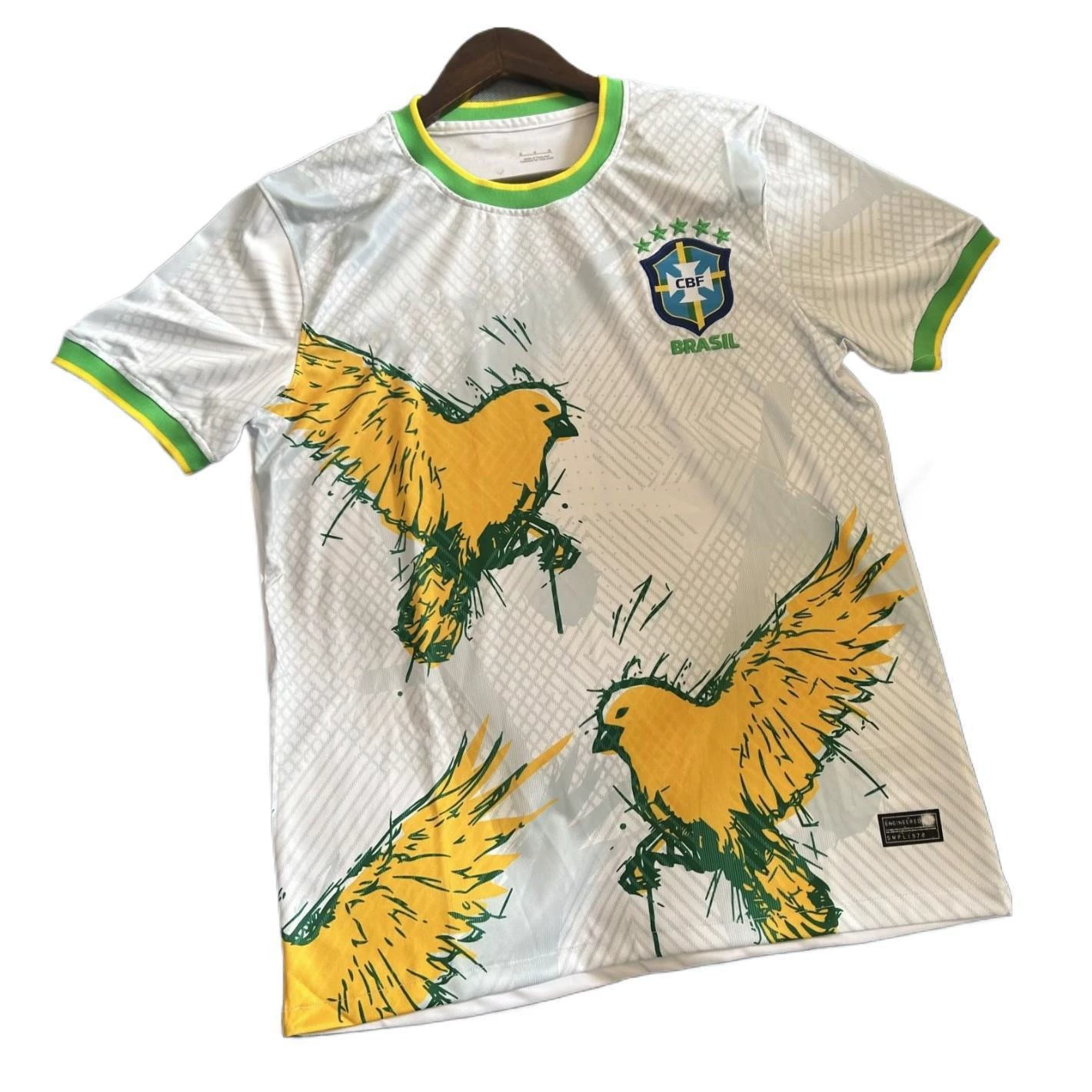 (Граница торговли) новый 3D принт Brazilian jersey Santos Vasco da Gama Cruzeiro Fluminense jersey
