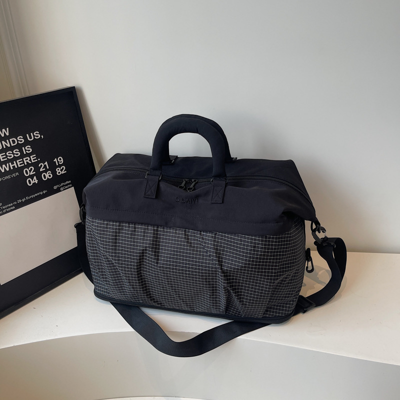 Bolsa de viaje de mujer ligera de gran capacidad bolsa deportiva de fitness bolsa de viaje corto bolsa de mano bolsa de embarque bolsa