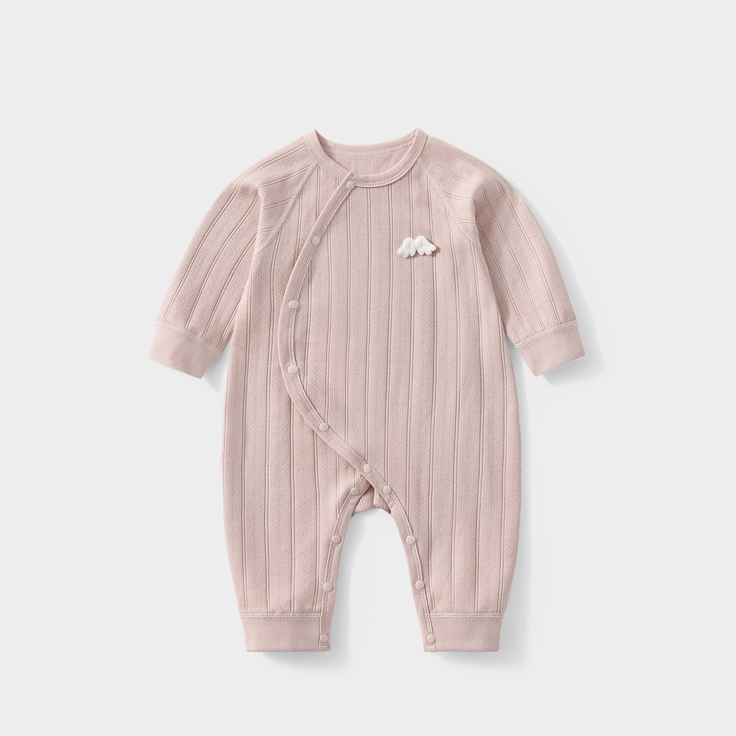 Uniforme de bebé primavera y otoño ropa de recién nacidos hombres y mujeres con base de algodón bajo ropa de vestir para niños pequeños pijamas de primavera bebé image 8