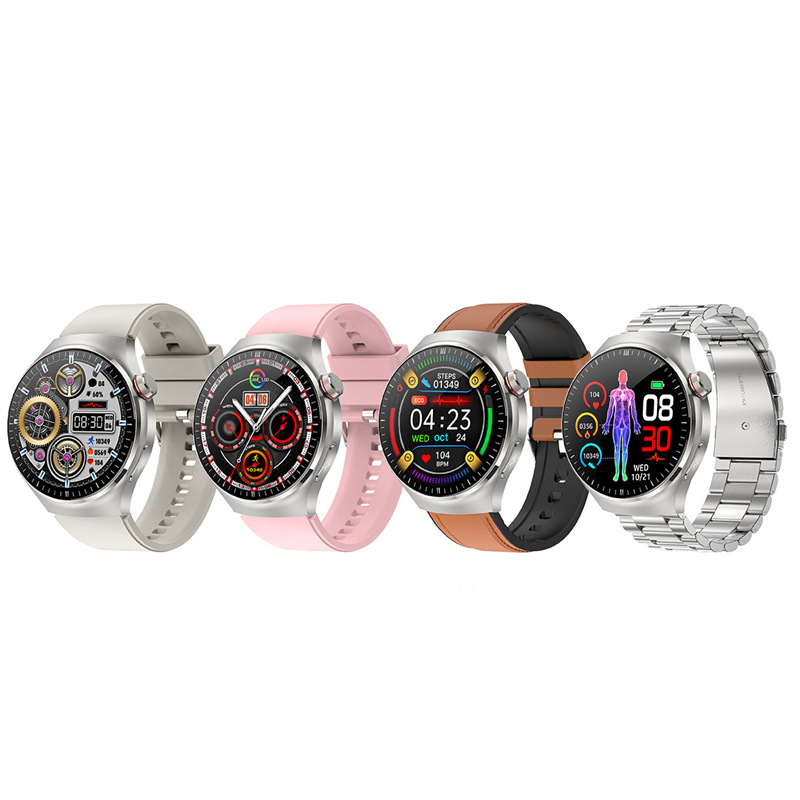 TK26 reloj inteligente de salud micro examen físico pantalla AMOLED Bluetooth llamada ECG temperatura corporal glucosa en sangre monitoreo de salud