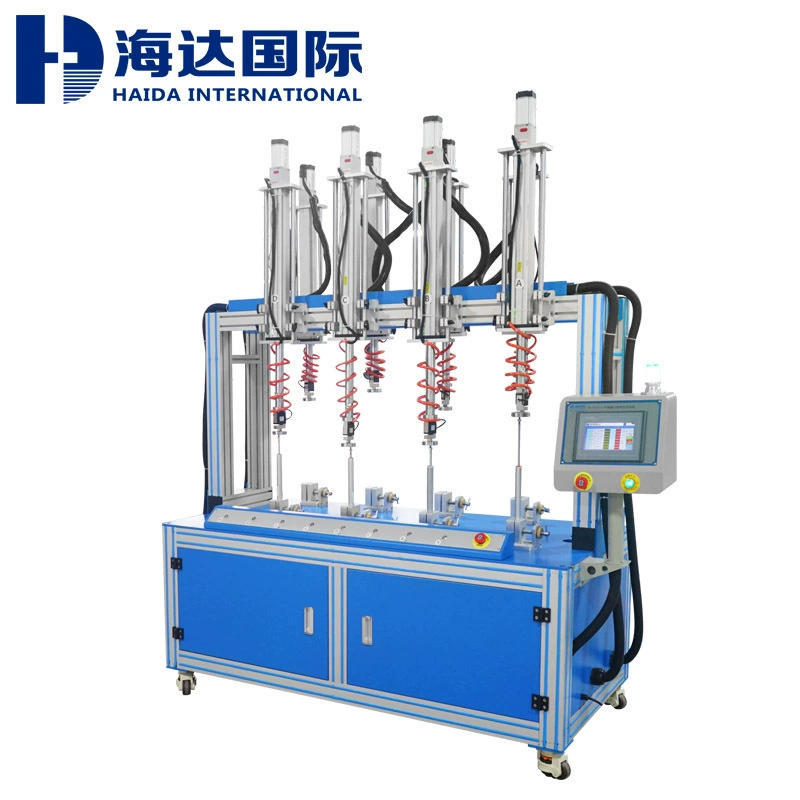Прямые продажи с завода Kunshan Haida HD-AF773 Тестер механических свойств газовых пружин (8 станций)