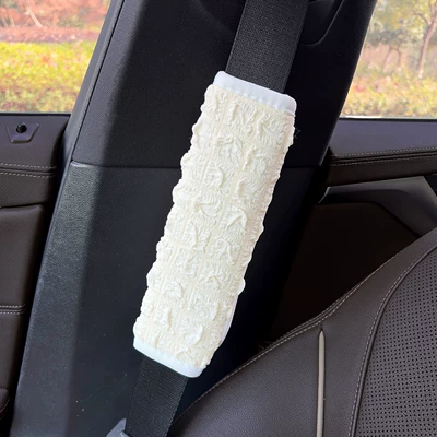Seatbelt Shoulder Protector, Child: Seat belt shoulder pad - new-puff-shoulder-pads-1-pack