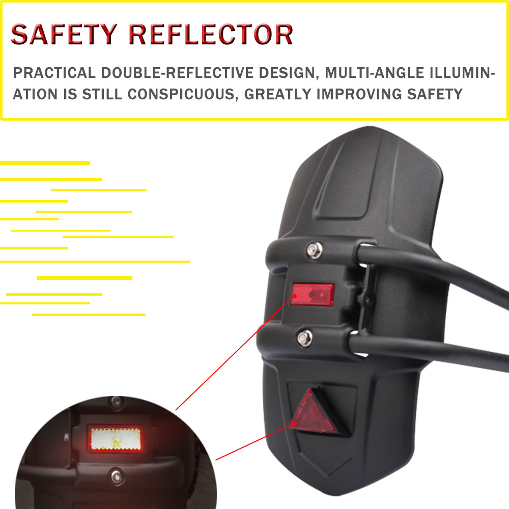 Aplicable a Yamaha TMAX530 TMAX560 motocicleta modificada guardabarros trasero Fender respaldo