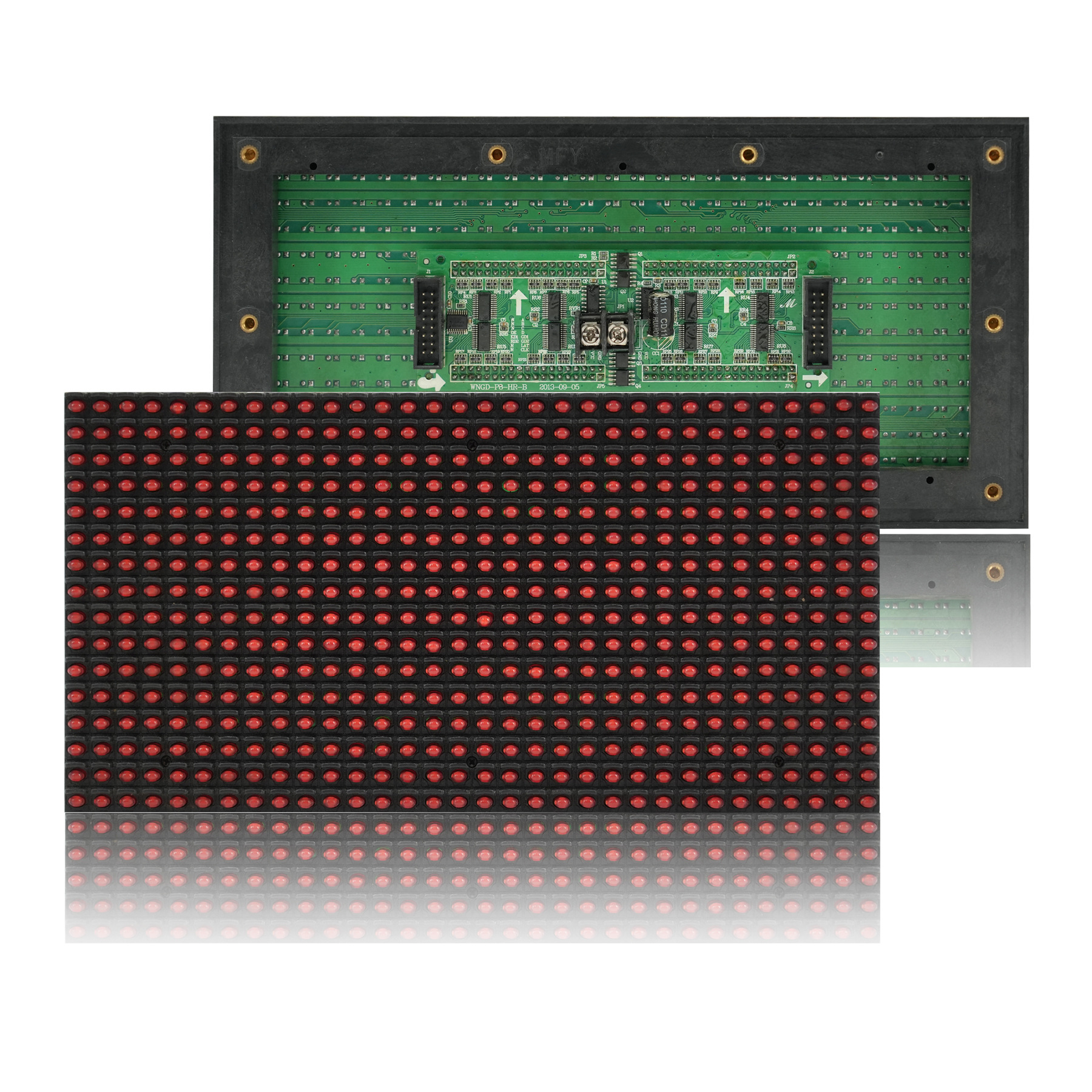 ����ֱ��LEDע��ģ��P8���ⵥɫ��Ԫ���������ʾ������������