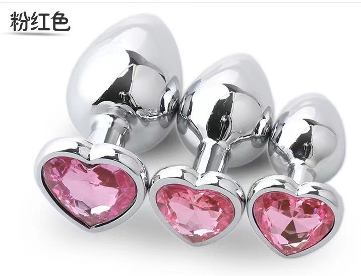 Metal plug anal juguetes sexuales para mujeres