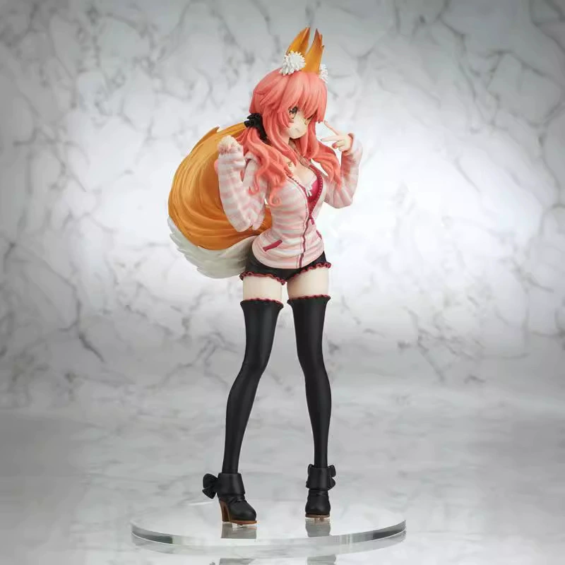 Аниме Fate/EXTRA CCC Кастер Обычный облик Вер. Тамамо Мей Звериные уши Кастер Повседневная одежда Фигура
