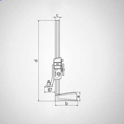 德国马尔mahr多功能 30ER防水深度数显卡尺批发