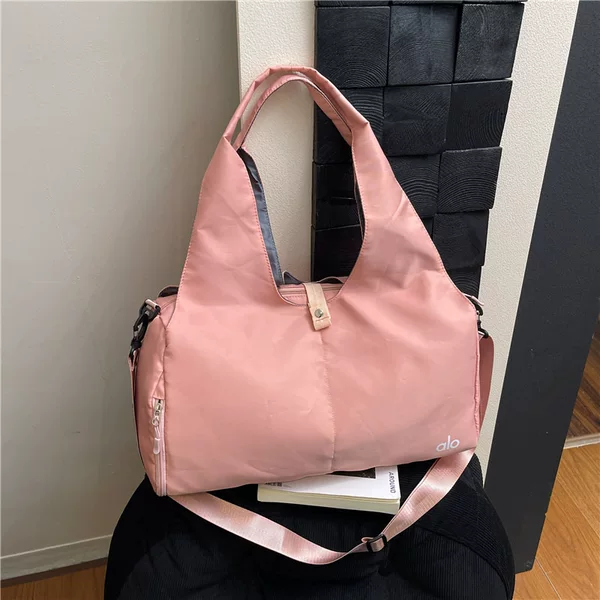 Foreign Trade Travel Bag, Large Capacity, Fashionable Yoga Fitness Bag, Water-Repellent Nylon Outdoor Sports Bag, Luggage Bag
