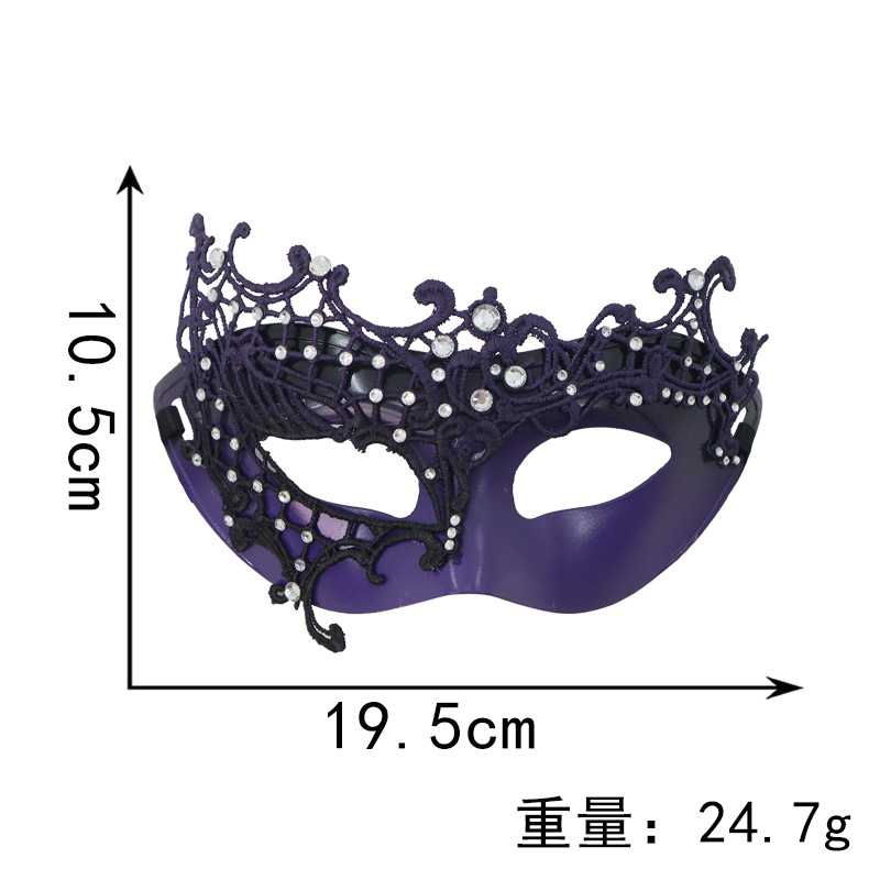 Máscaras de baile de máscaras de carnaval máscaras de diamante de encaje máscaras de diamante máscaras de Halloween máscaras de ojos