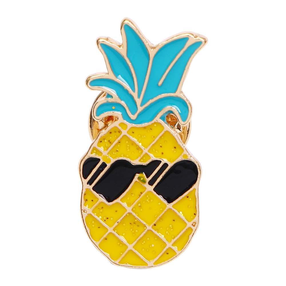 Cartoon Style Pine Alloy Enamel Unisex Brooches display picture 2