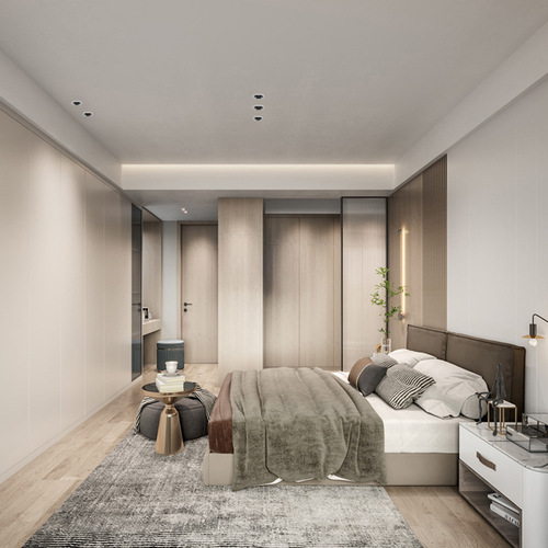 Embedded LED downlight for home narrow frame deep anti-glare light luxury simple without main light living room ceiling spotlights 