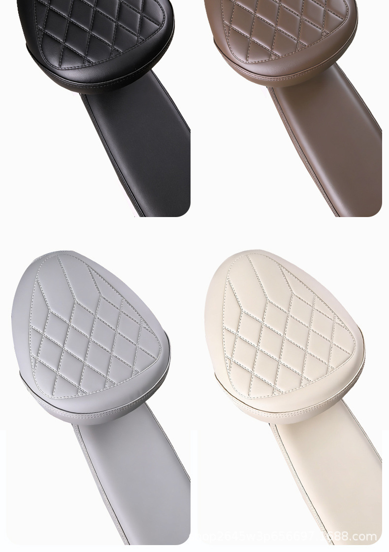 Waterproof, sun-proof, thickened leather insulated electric bike seat cover, universal seat cover for small electric scooters