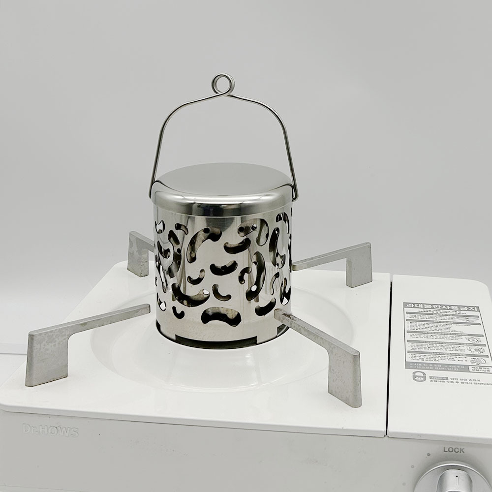 Cubierta de calefacción para acampar al aire libre mini estufa de calefacción cubierta de calefacción para acampar estufa de acero inoxidable calefacción por infrarrojos