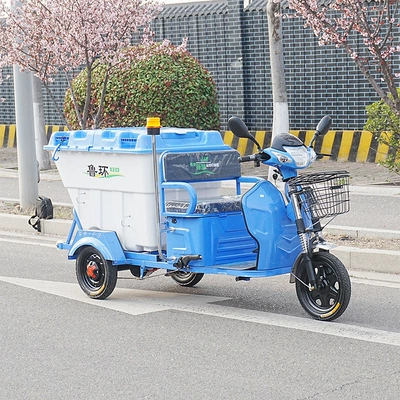 500L community property cleaning Elektrik zibil maşınları