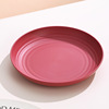 Japanese fruit dinner plate home use, tableware for elementary school students, 23cm