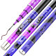 Taiwan fishing rod fishing rod carbon fishing rod super hard 28 6H19 8h long section rod big object Rod black pit Luo Fei set