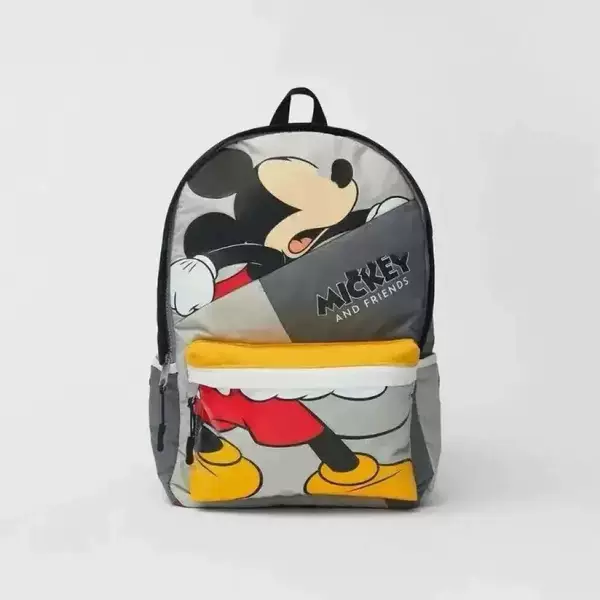 Cross-Border New Children's Bag for Boys and Girls, Co-Branded Mickey Mouse Backpack School Bag 114278