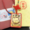 Japanese golden pendant, for luck, Birthday gift, wholesale