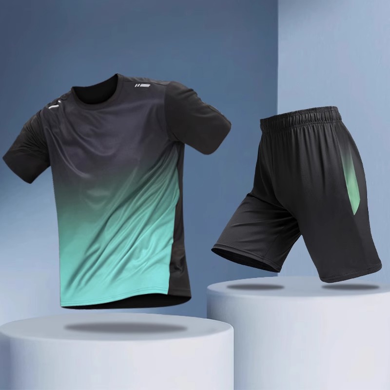 Silk quick dry breathable set jade