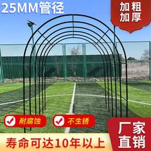 加粗25mm防锈拱门花架月季爬藤架庭院葡萄架户外冬瓜葫芦攀爬支架