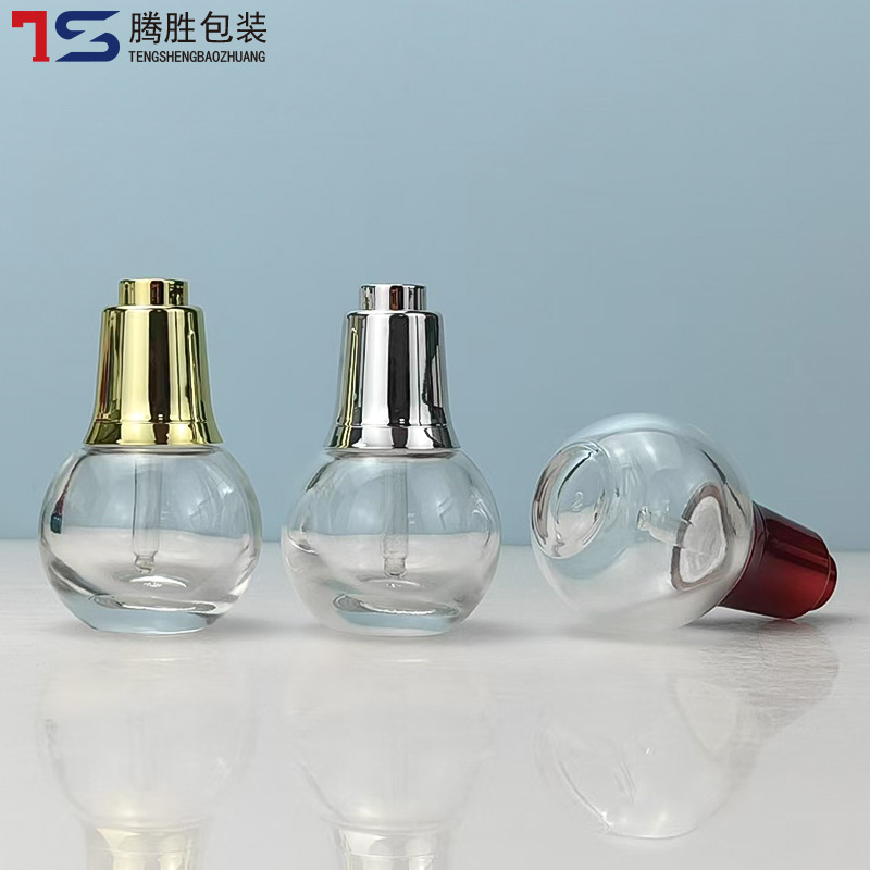 30ML 유리병(부속품 제외), 유리, 투명